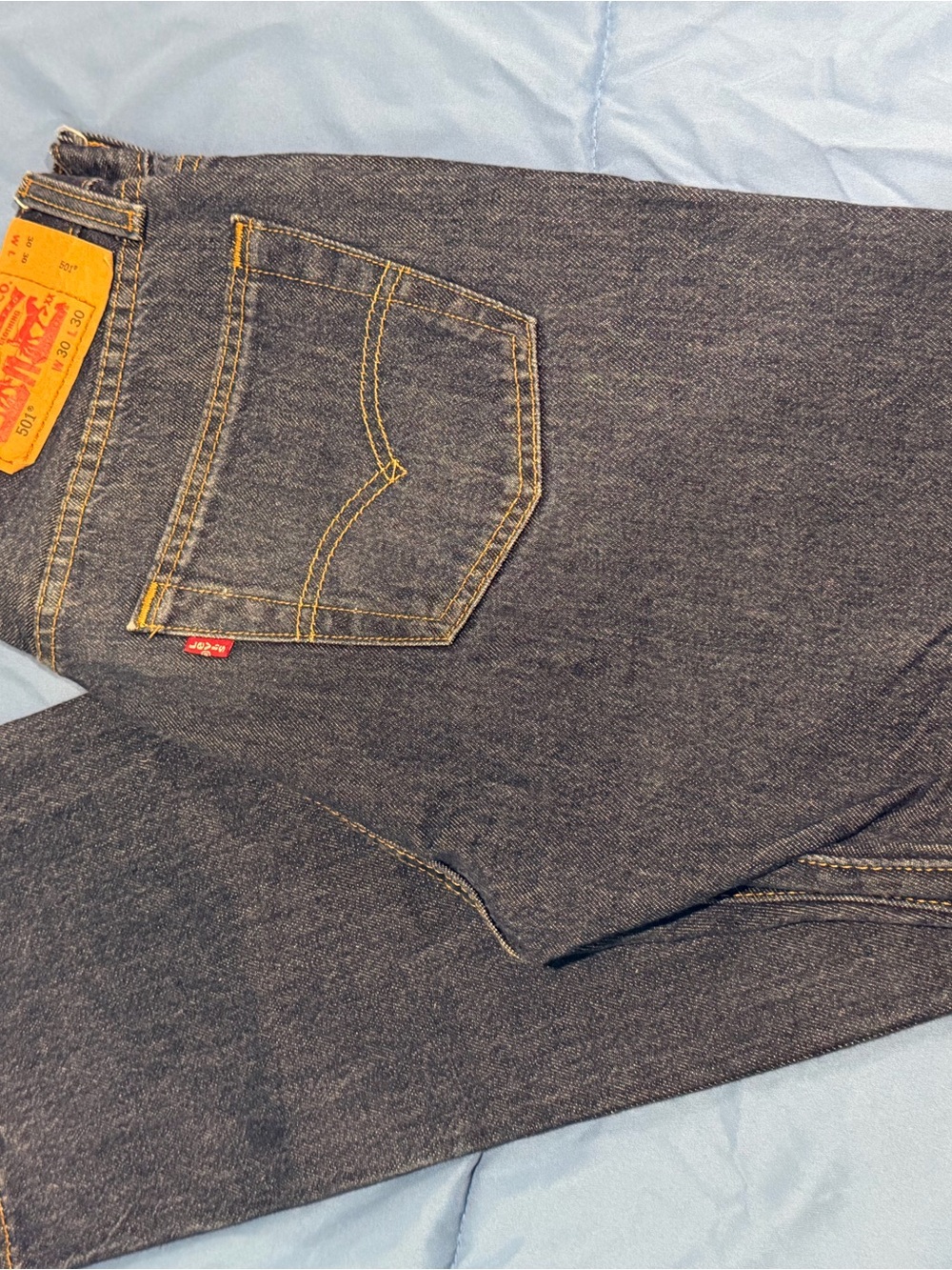 Levi's Men's Dark Indigo Straight Leg Jeans